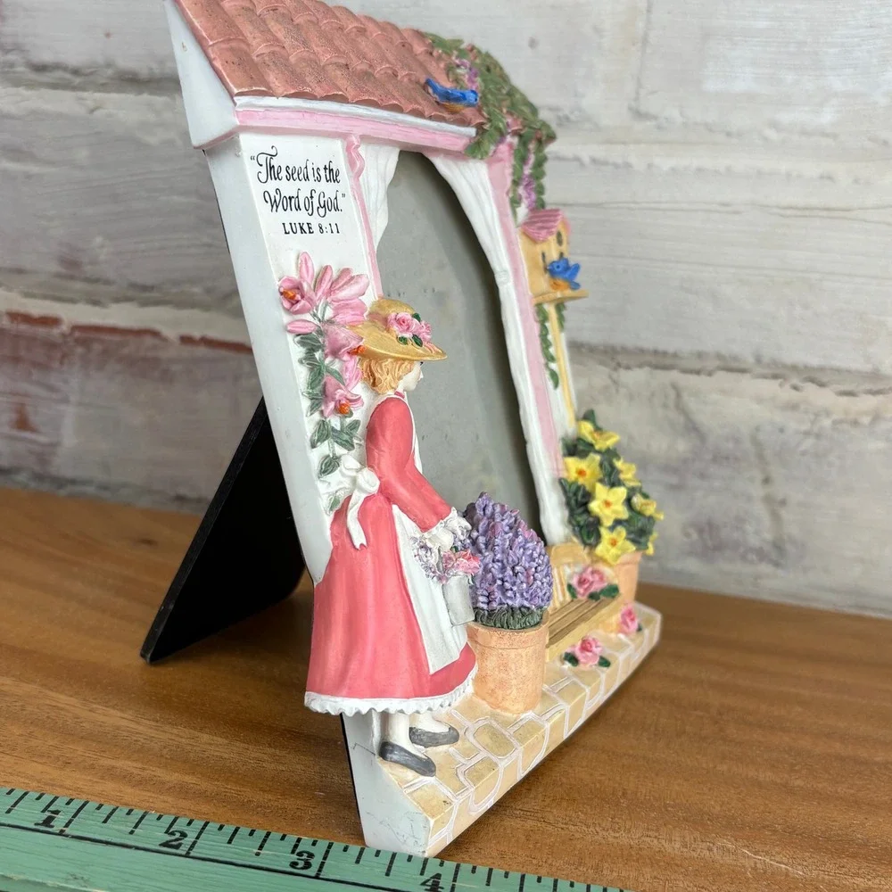 Sierra Gift‎ Company Garden Cottage Bible Verse Floral Picture Frame